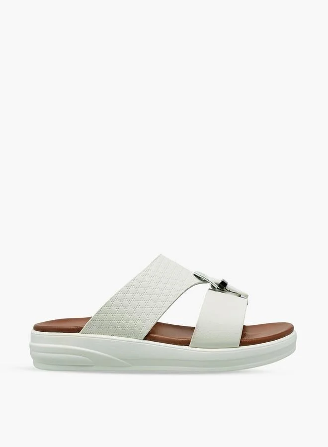 LBL by Shoexpress Boys Textured Slip-On Arabic Sandals Ramadan Collection
